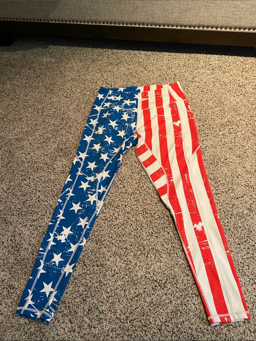 American Flag Yoga Pants